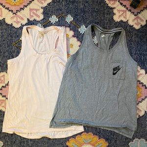 Nike and Calia Racerback Tanks L